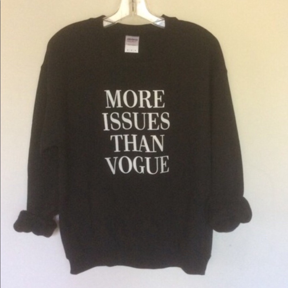 More issues Than Vogue sweatshirt - Picture 4 of 4